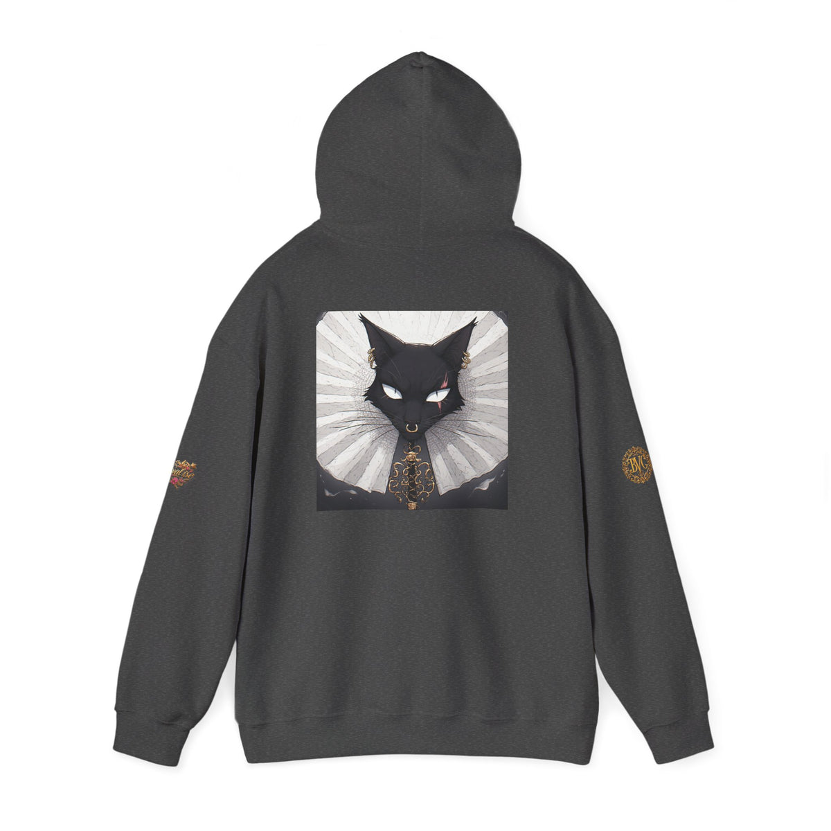 Gothic Aristocat Graphic Hoodie