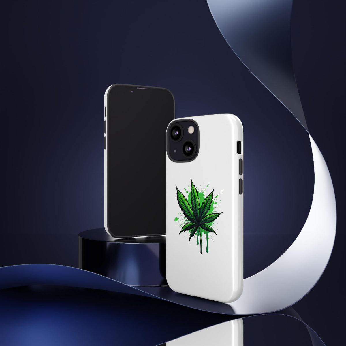 Sticky Icky Leaf Tough Phone Case