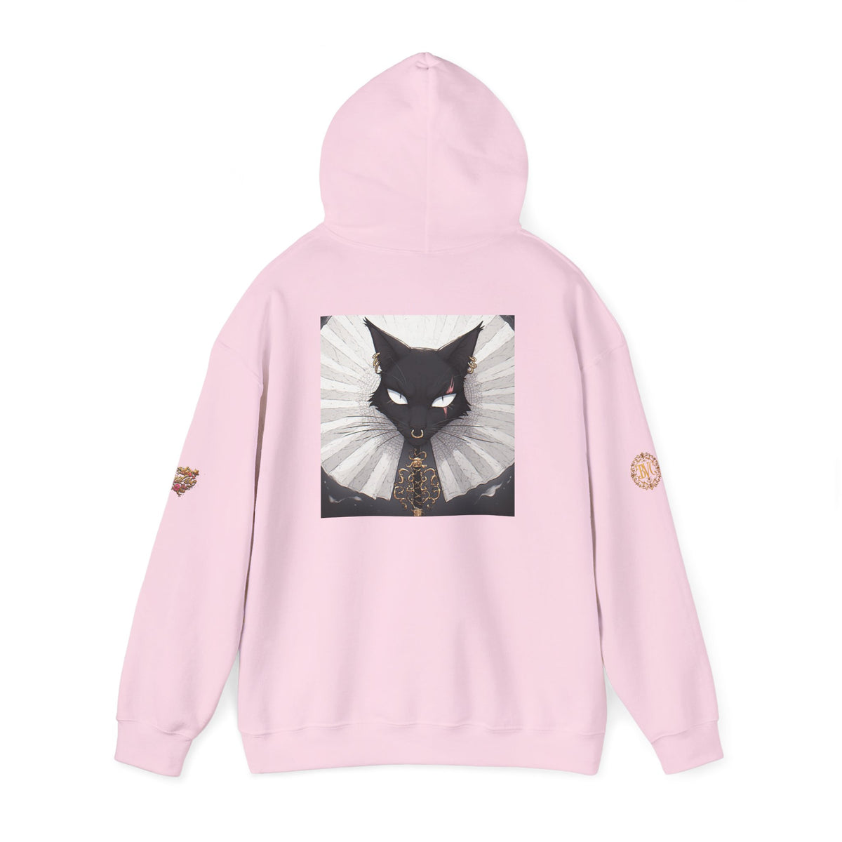 Gothic Aristocat Graphic Hoodie