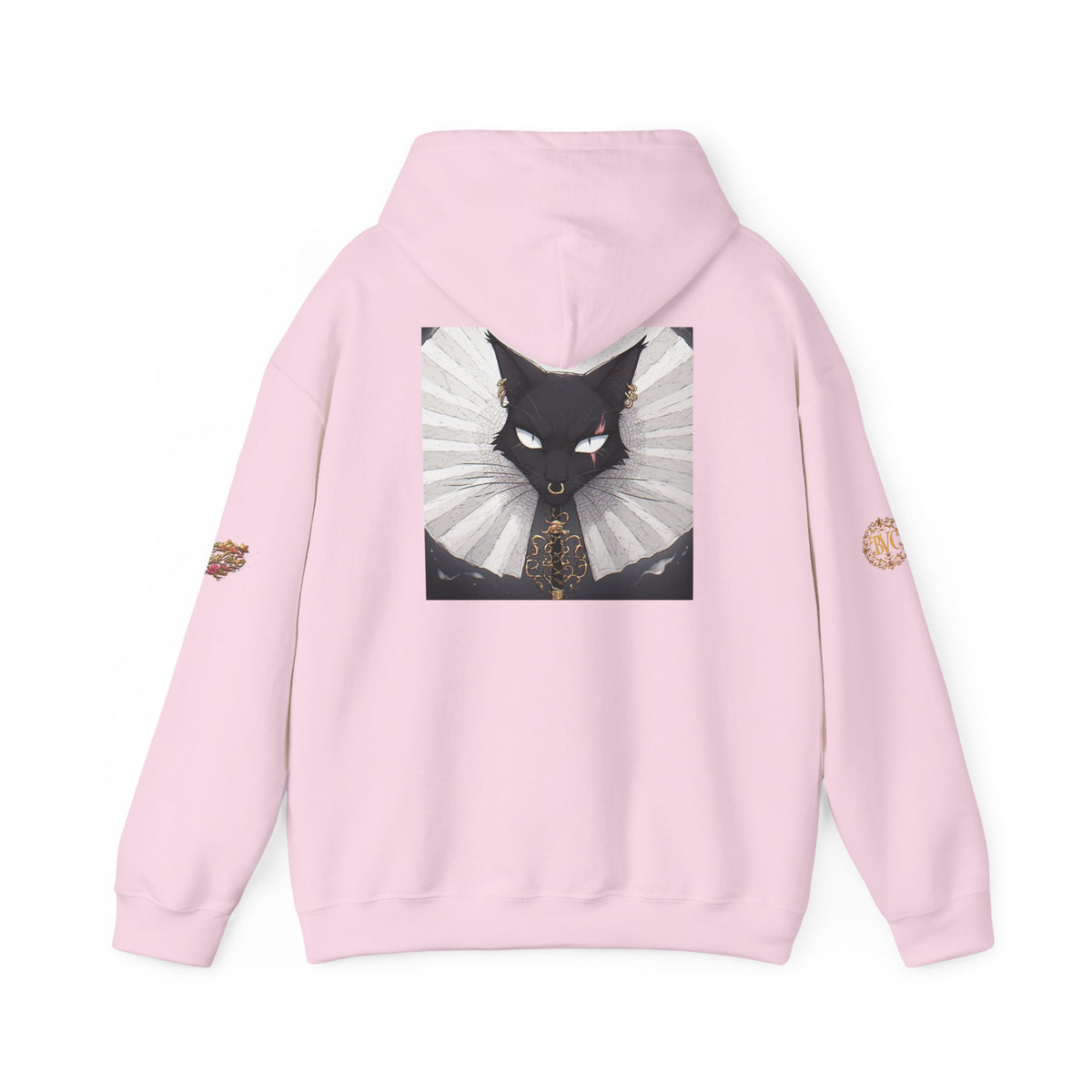 Gothic Aristocat Graphic Hoodie