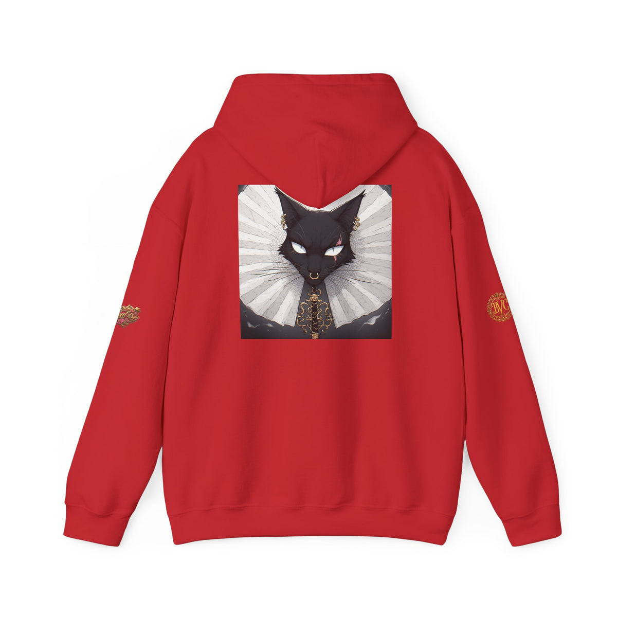 Gothic Aristocat Graphic Hoodie