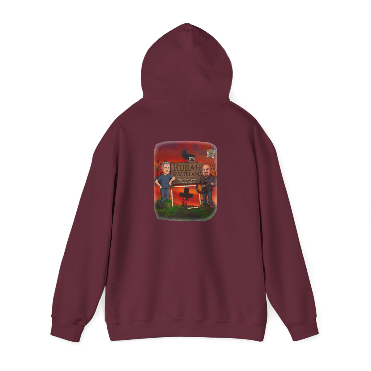 Rural Wasteland Graphic Hoodie
