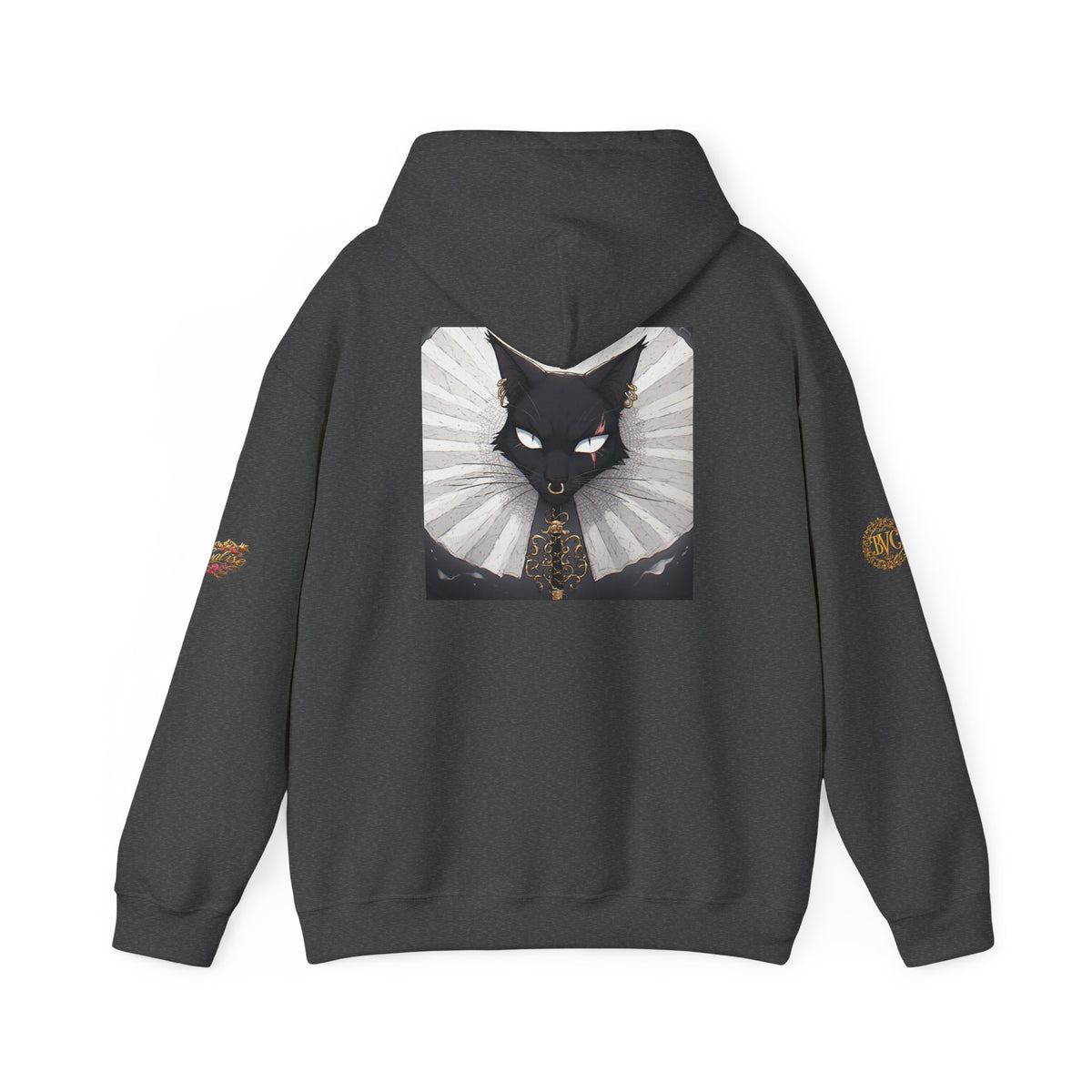 Gothic Aristocat Graphic Hoodie