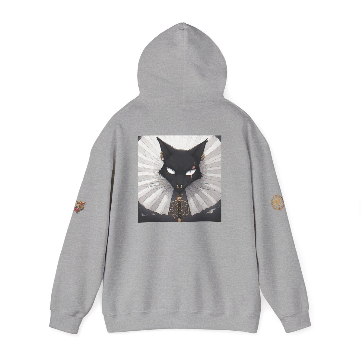 Gothic Aristocat Graphic Hoodie