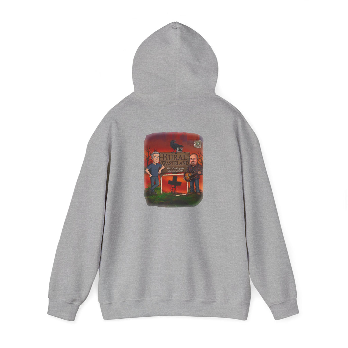 Rural Wasteland Graphic Hoodie