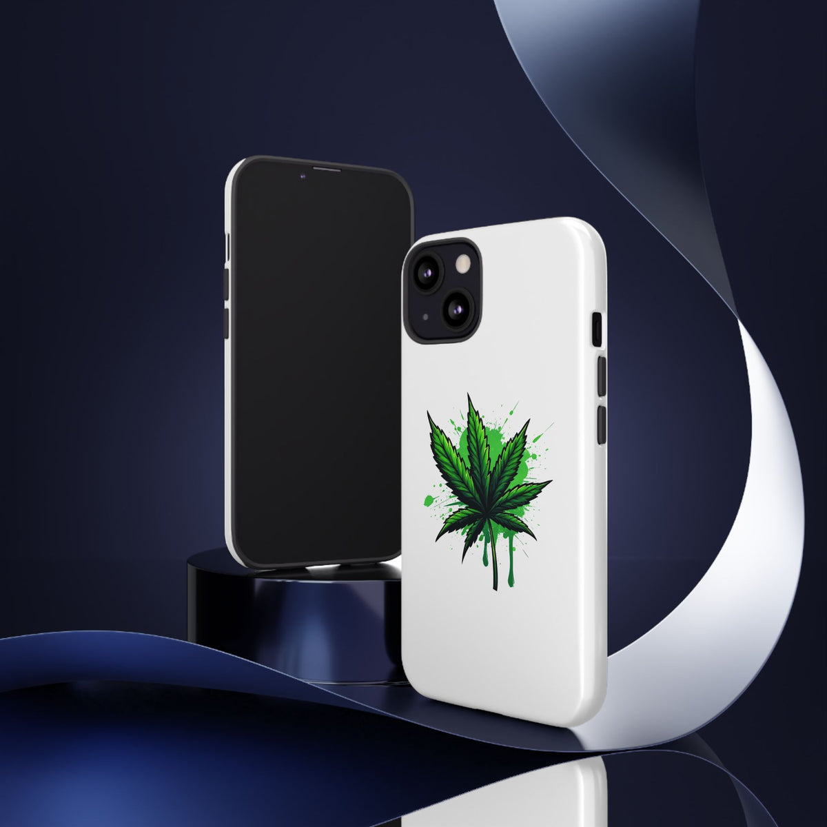 Sticky Icky Leaf Tough Phone Case