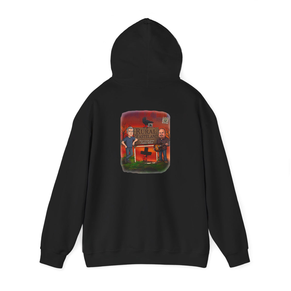 Rural Wasteland Graphic Hoodie