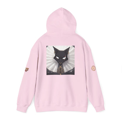 Gothic Aristocat Graphic Hoodie