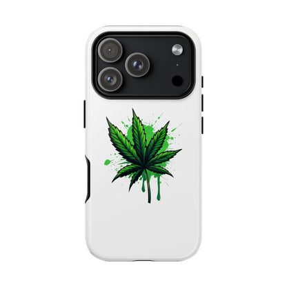 Sticky Icky Leaf Tough Phone Case