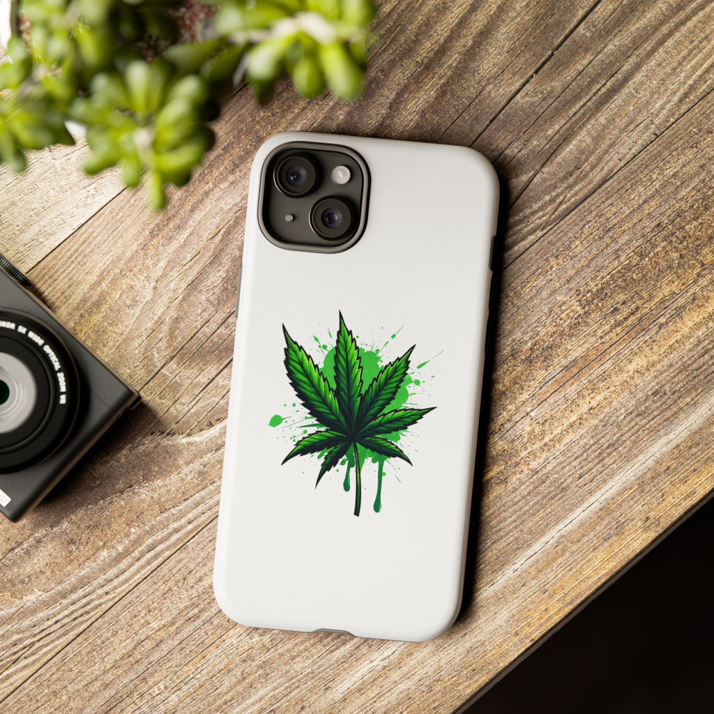 Sticky Icky Leaf Tough Phone Case