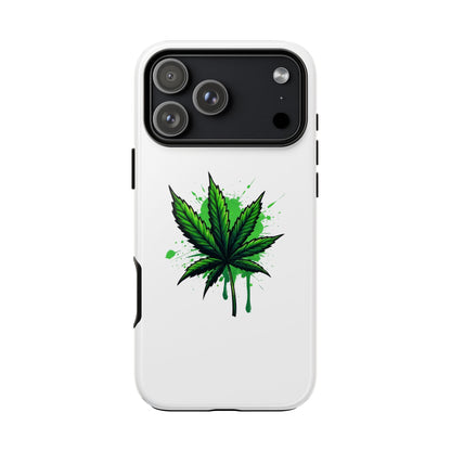 Sticky Icky Leaf Tough Phone Case