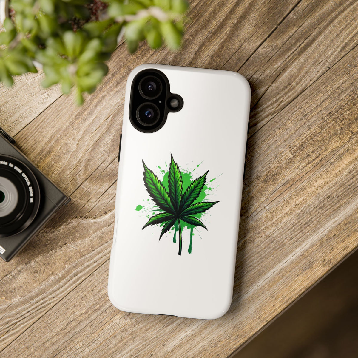 Sticky Icky Leaf Tough Phone Case
