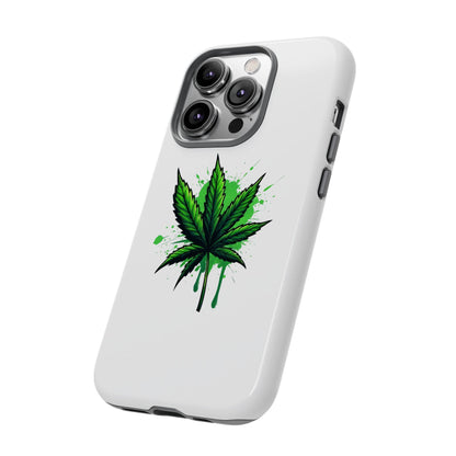 Sticky Icky Leaf Tough Phone Case