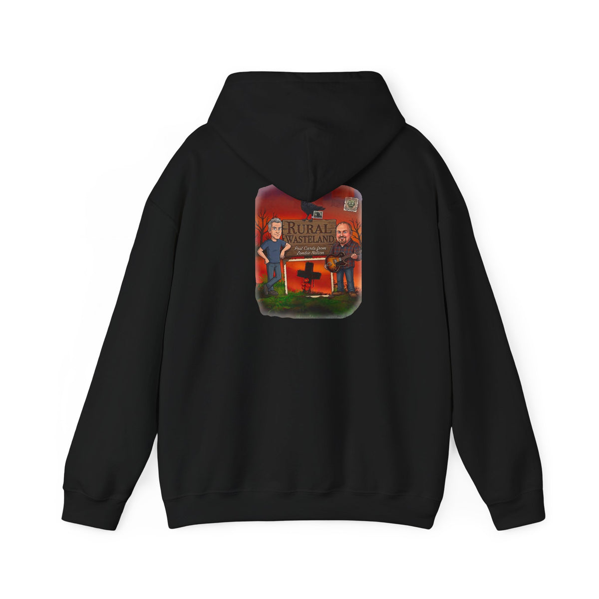 Rural Wasteland Graphic Hoodie