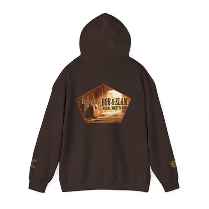 Bob & Elam Rural Rustic Farmhouse Graphic Hoodie
