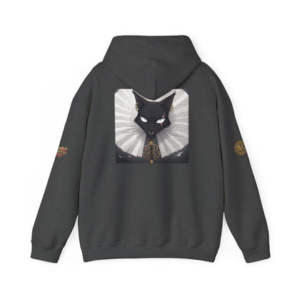 Gothic Aristocat Graphic Hoodie