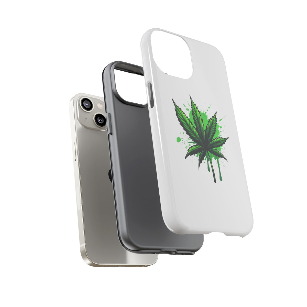 Sticky Icky Leaf Tough Phone Case