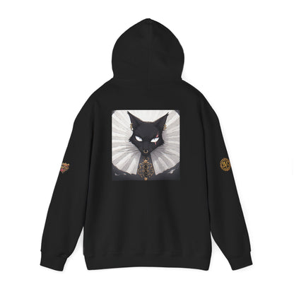 Gothic Aristocat Graphic Hoodie