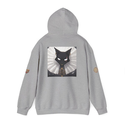 Gothic Aristocat Graphic Hoodie