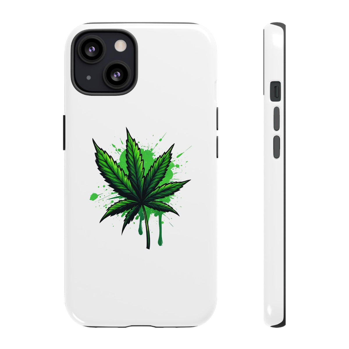 Sticky Icky Leaf Tough Phone Case