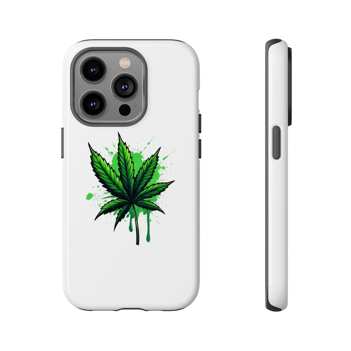Sticky Icky Leaf Tough Phone Case