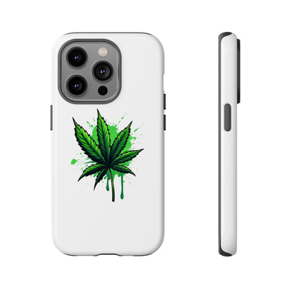 Sticky Icky Leaf Tough Phone Case