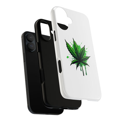 Sticky Icky Leaf Tough Phone Case