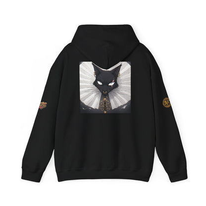 Gothic Aristocat Graphic Hoodie
