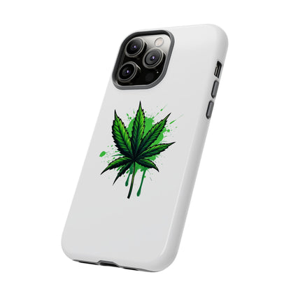 Sticky Icky Leaf Tough Phone Case