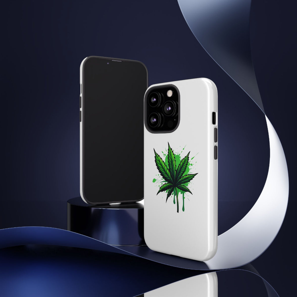 Sticky Icky Leaf Tough Phone Case