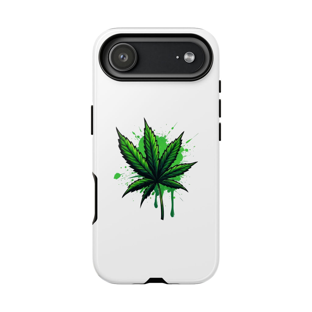 Sticky Icky Leaf Tough Phone Case