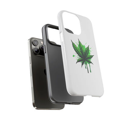 Sticky Icky Leaf Tough Phone Case