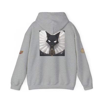 Gothic Aristocat Graphic Hoodie