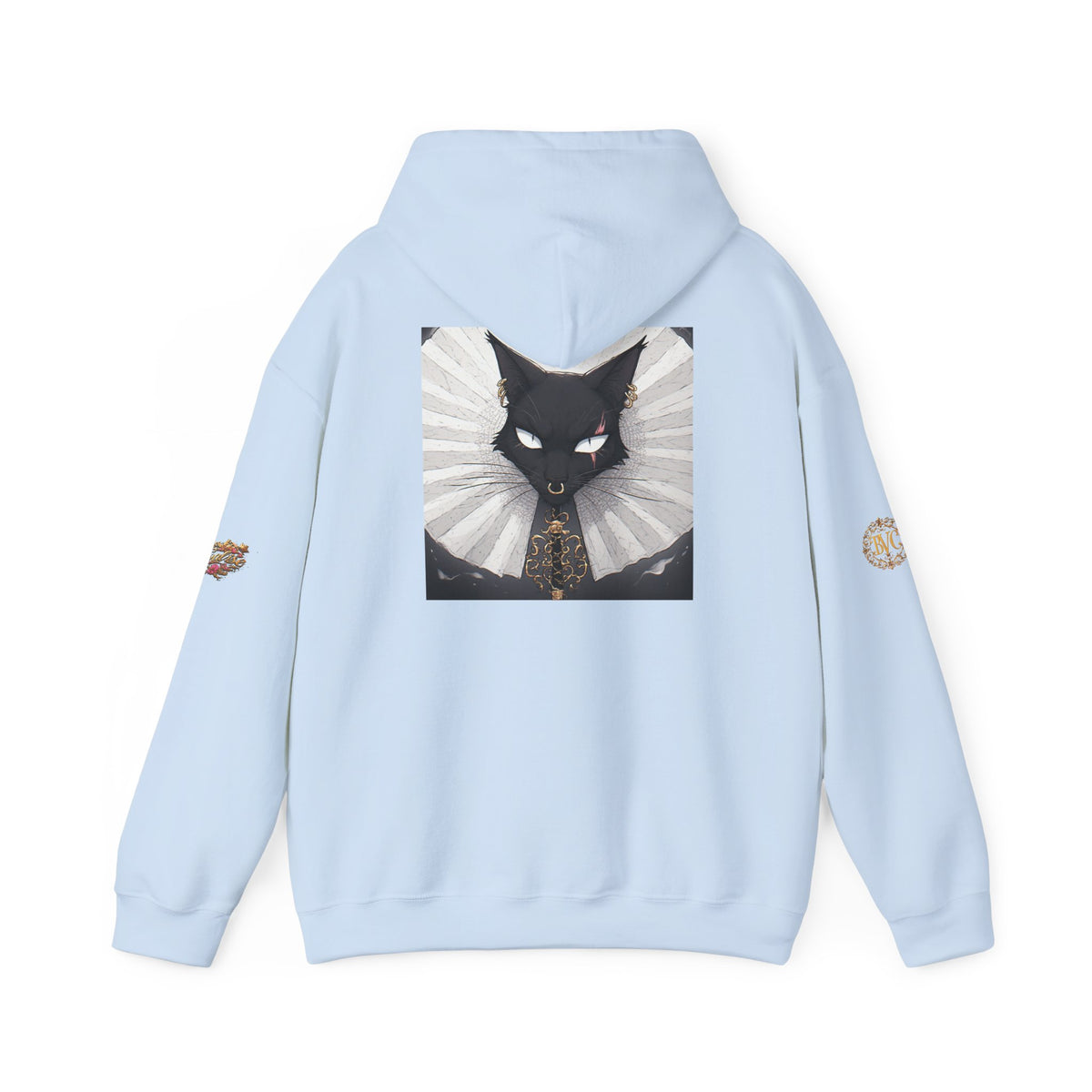 Gothic Aristocat Graphic Hoodie