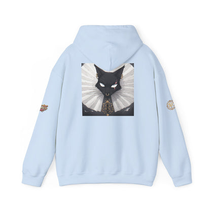 Gothic Aristocat Graphic Hoodie