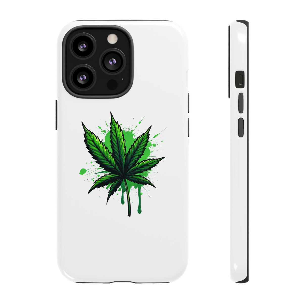 Sticky Icky Leaf Tough Phone Case