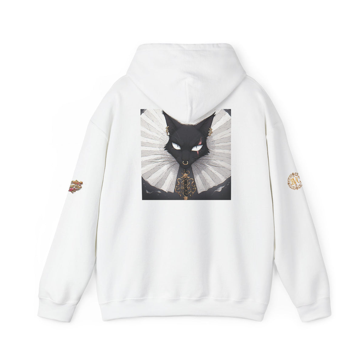 Gothic Aristocat Graphic Hoodie