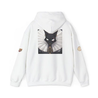 Gothic Aristocat Graphic Hoodie