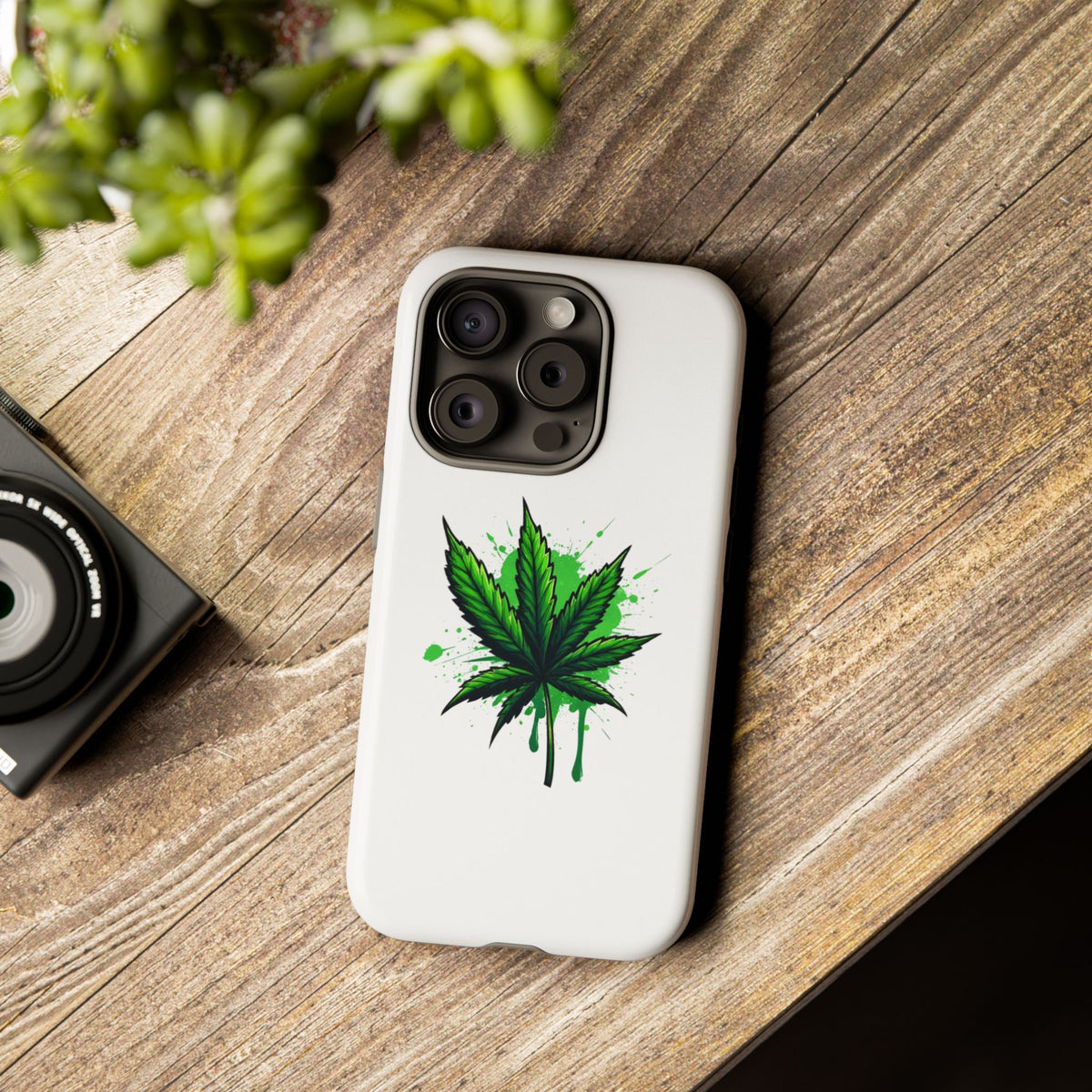 Sticky Icky Leaf Tough Phone Case