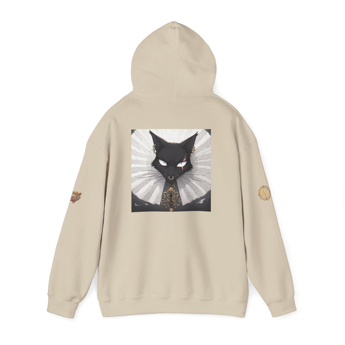 Gothic Aristocat Graphic Hoodie