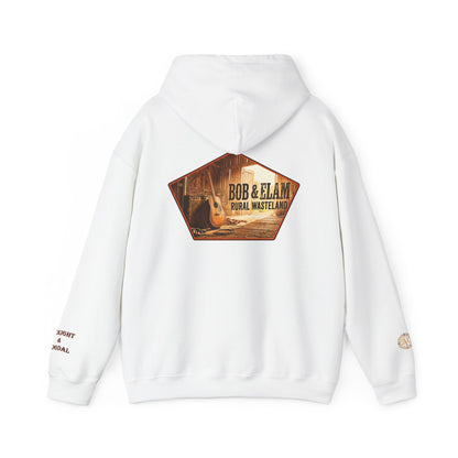 Bob & Elam Rural Rustic Farmhouse Graphic Hoodie