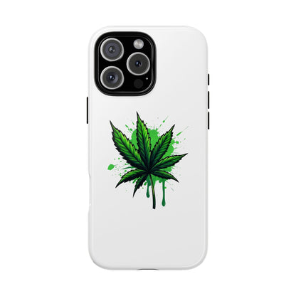 Sticky Icky Leaf Tough Phone Case