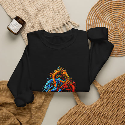 Black Dragon Omega Crewneck Sweatshirt