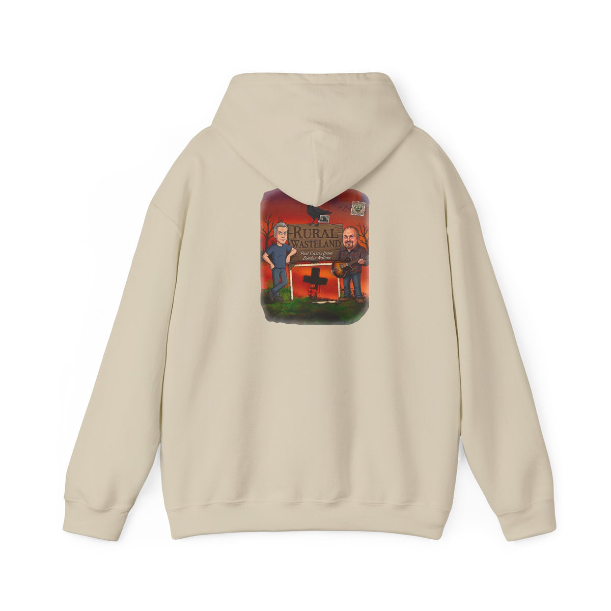 Rural Wasteland Graphic Hoodie
