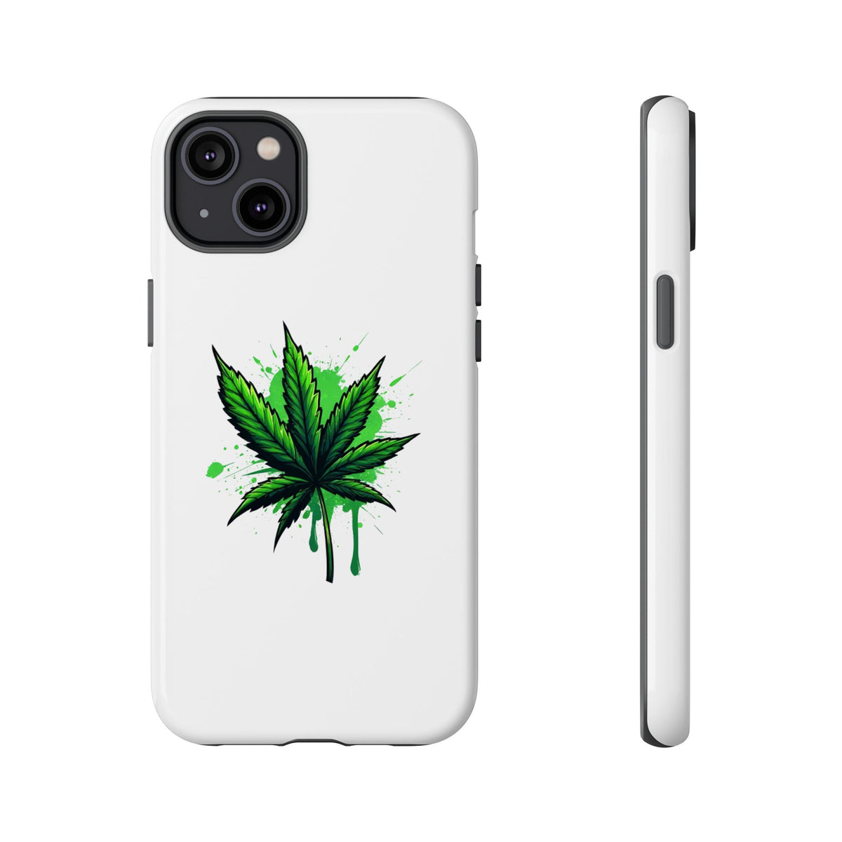 Sticky Icky Leaf Tough Phone Case