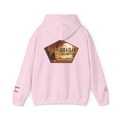 Bob & Elam Rural Rustic Farmhouse Graphic Hoodie