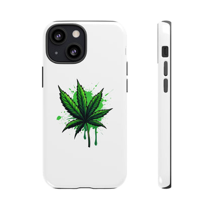 Sticky Icky Leaf Tough Phone Case