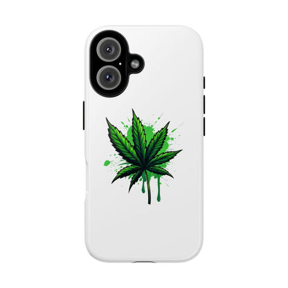 Sticky Icky Leaf Tough Phone Case