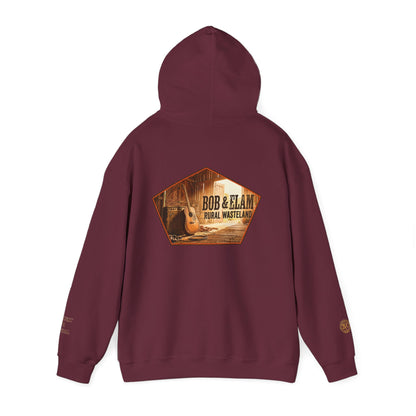 Bob & Elam Rural Rustic Farmhouse Graphic Hoodie