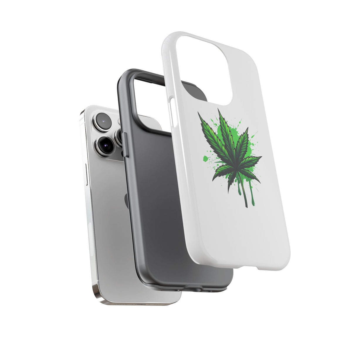 Sticky Icky Leaf Tough Phone Case